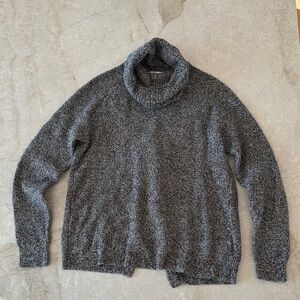 Gray Turtleneck Sweater